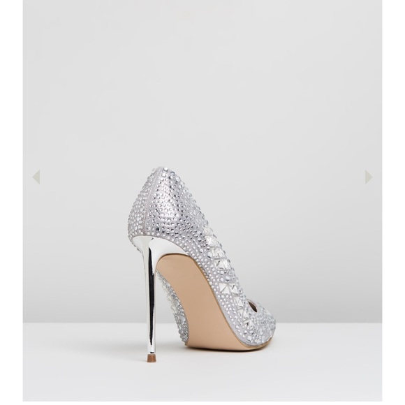 Steve Madden Vivid Size 7.5M bedazzled heel pumps - Picture 5 of 11